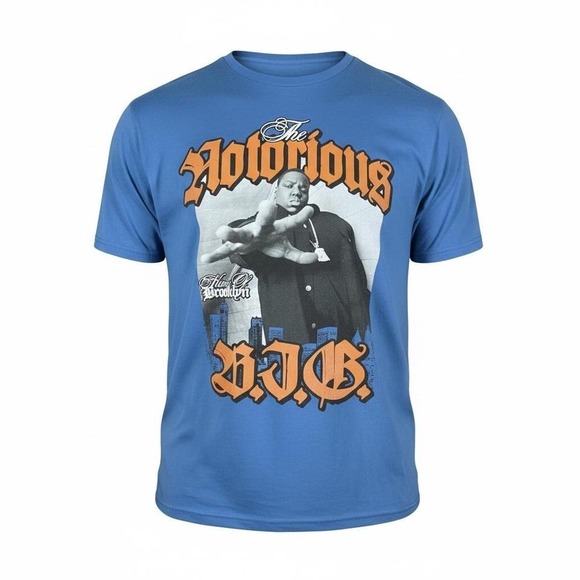 Other - The Notorious B.I.G. blue T-shirt Size S